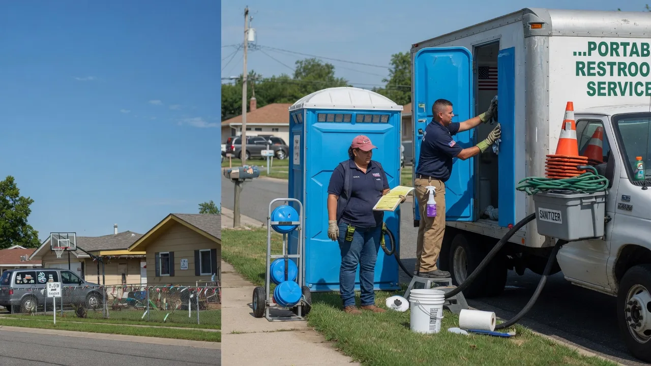 Portable Toilet Rental in Upper Sandusky, OH near me